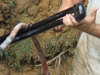 The loop consist of two coils of "polyethylene pipe joined together at one end with 2, 90 fittings called a "U" Bend.